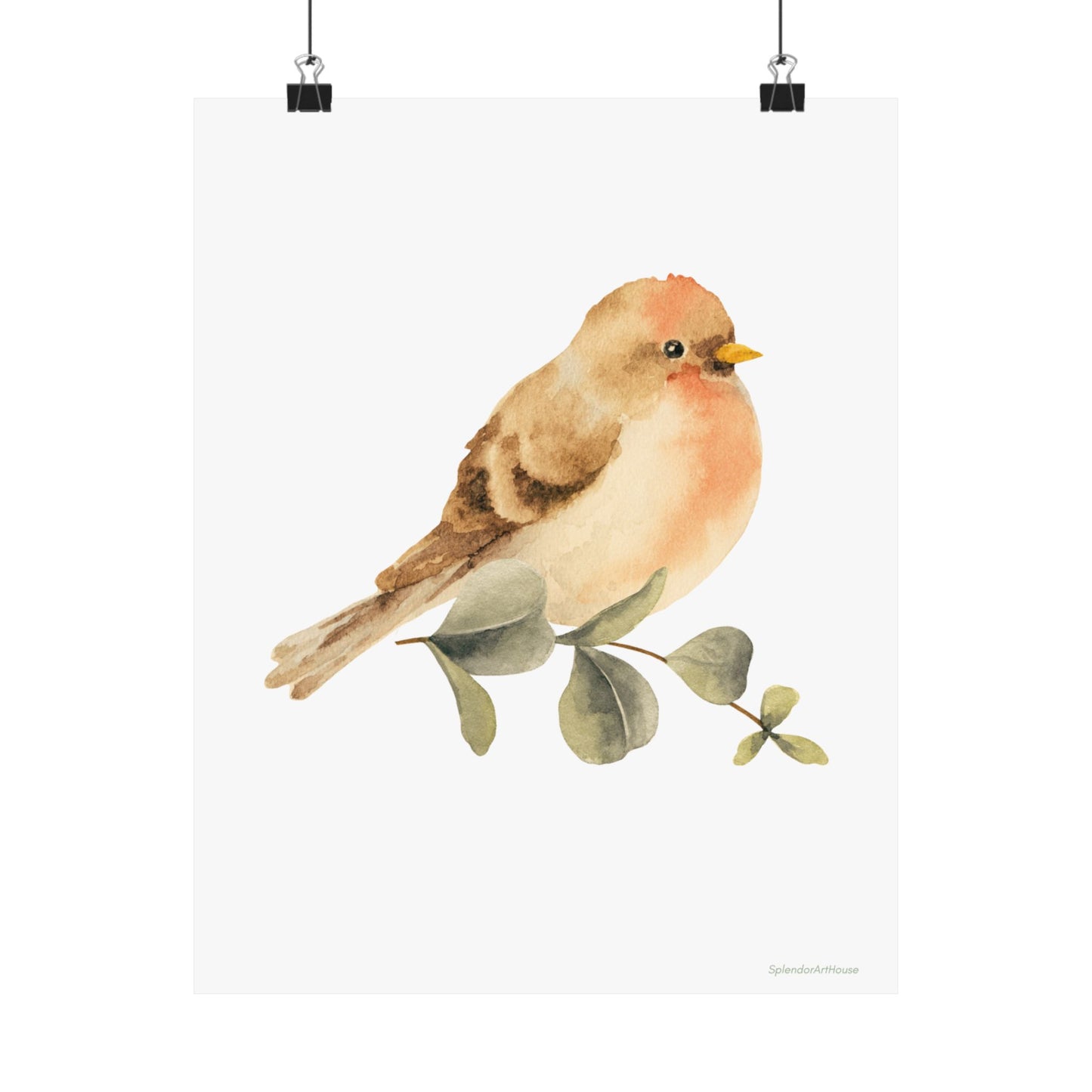 Bird, Matte Vertical Poster