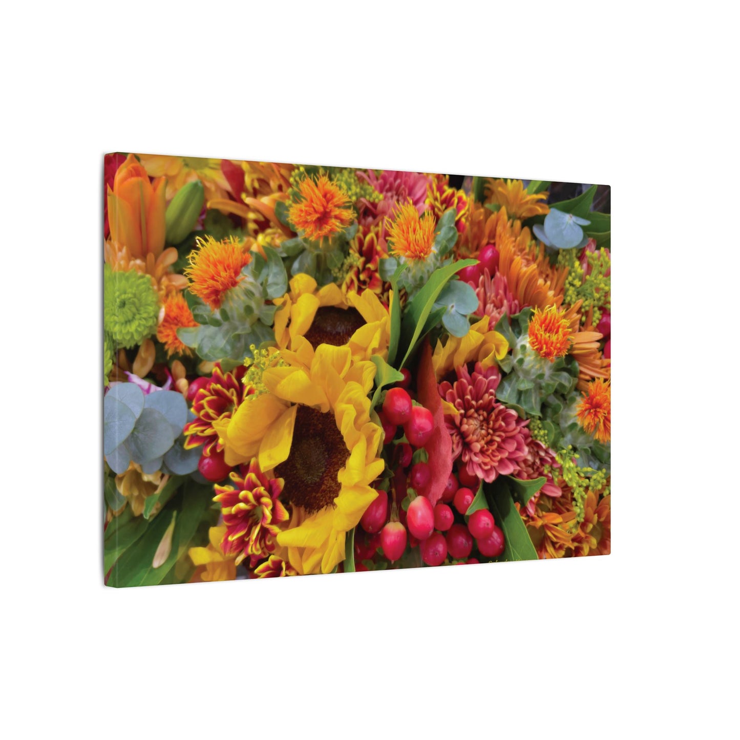 Floral, Matte Canvas, Stretched, 0.75"