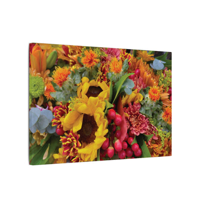 Floral, Matte Canvas, Stretched, 0.75"