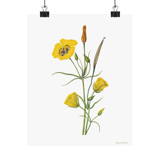 Floral, Matte Vertical Poster