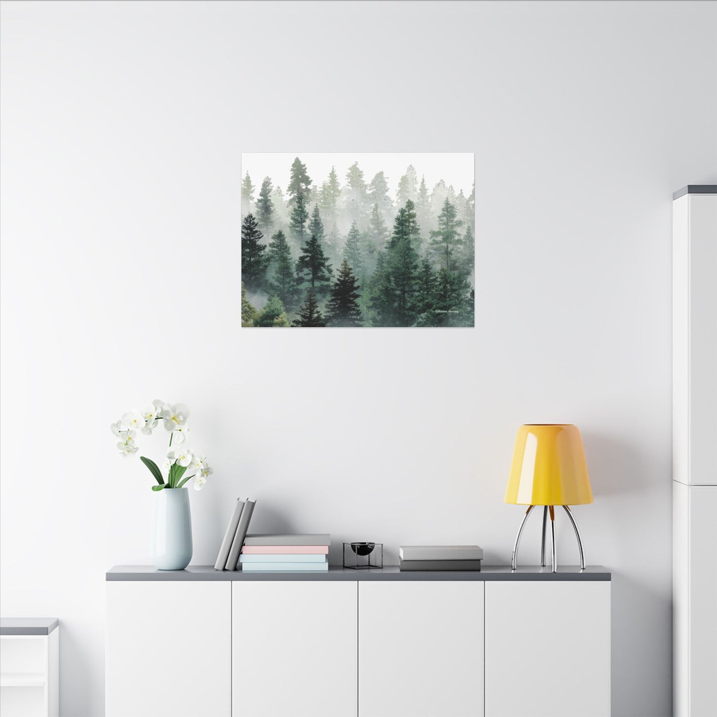 Forest Trees, Matte Canvas, Stretched, 0.75"
