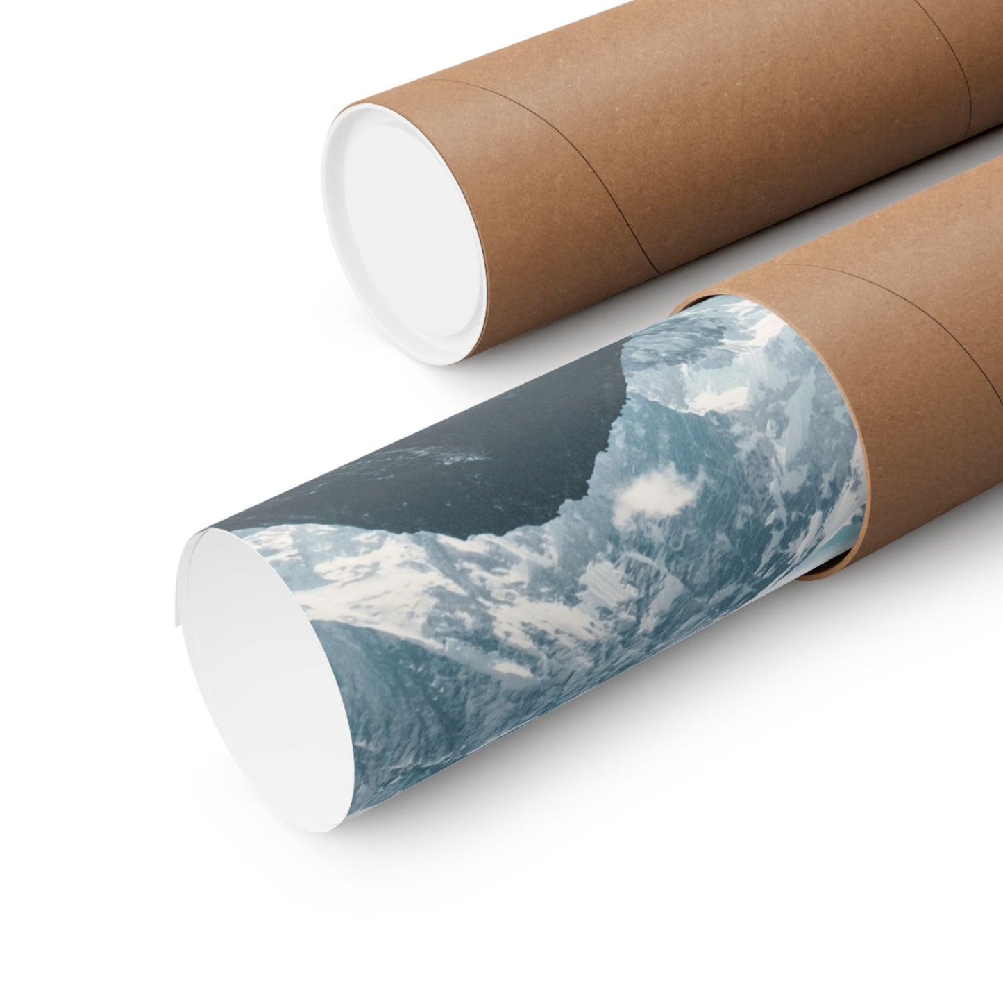 Mountain Landscape, Matte Horizontal Poster