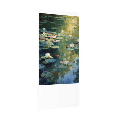 Water Lilies, Matte Canvas, Stretched, 0.75"