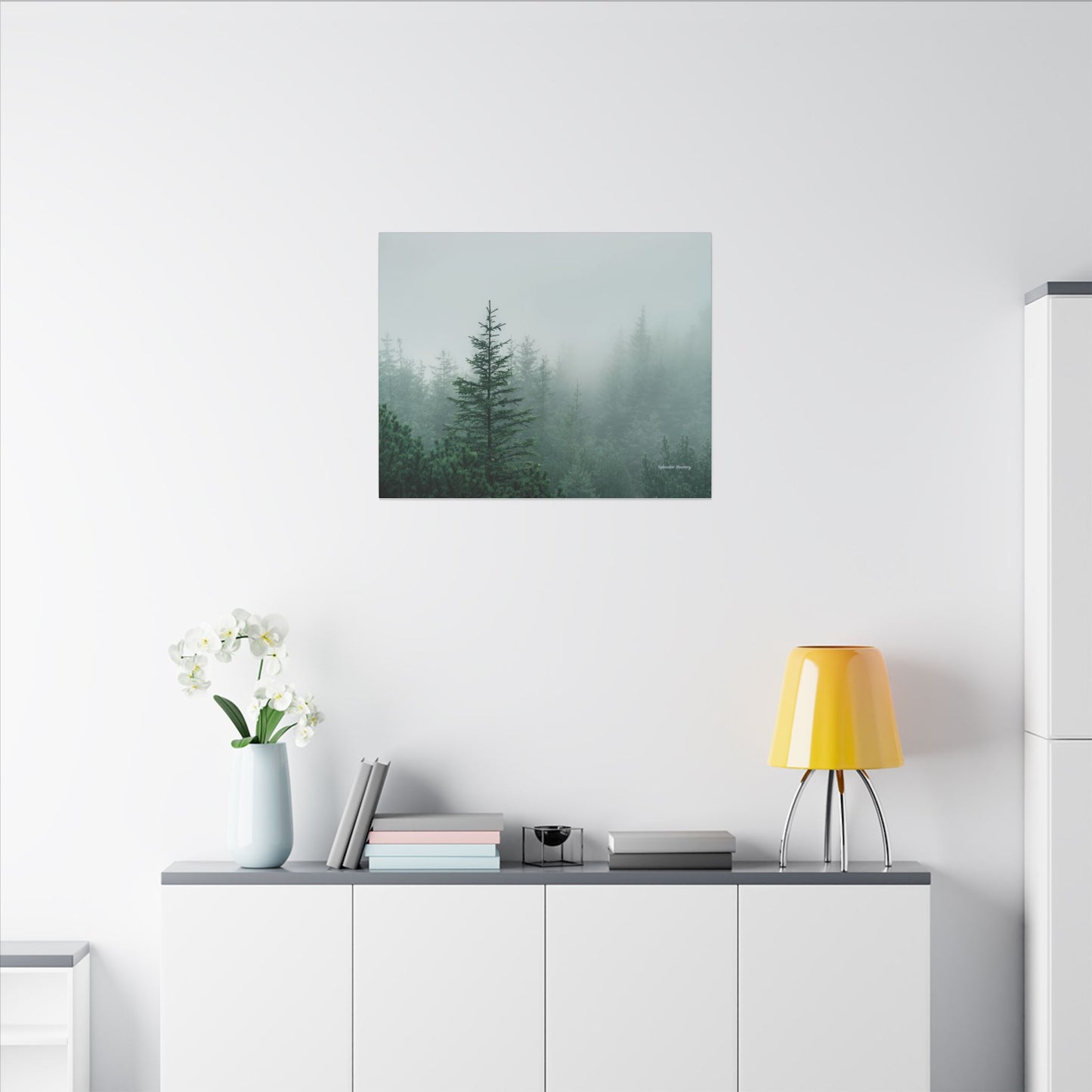 Forest Trees, Matte Canvas, Stretched, 0.75"