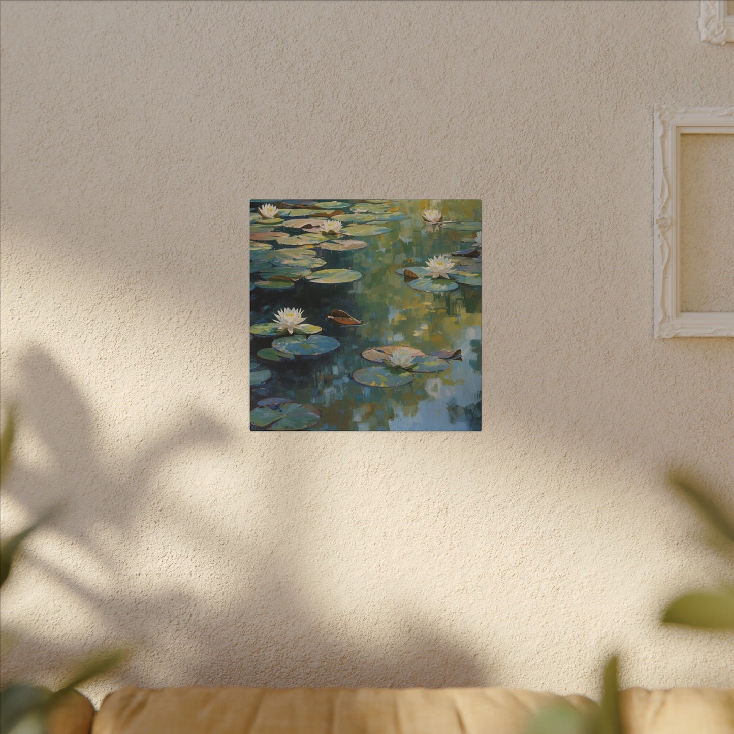 Water Lilies, Matte Canvas, Stretched, 0.75"