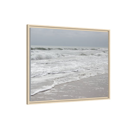 Ocean - Matte Canvas, Framed (Natural)