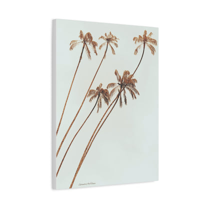 Palm Tree, Matte Canvas, Stretched, 1.25"