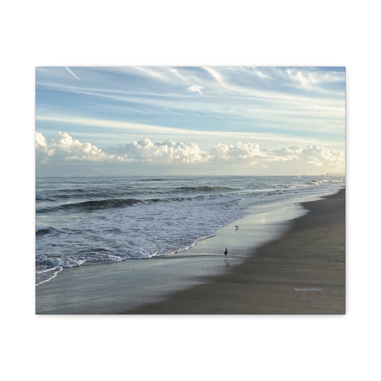 Ocean, Matte Canvas, Stretched, 1.25"