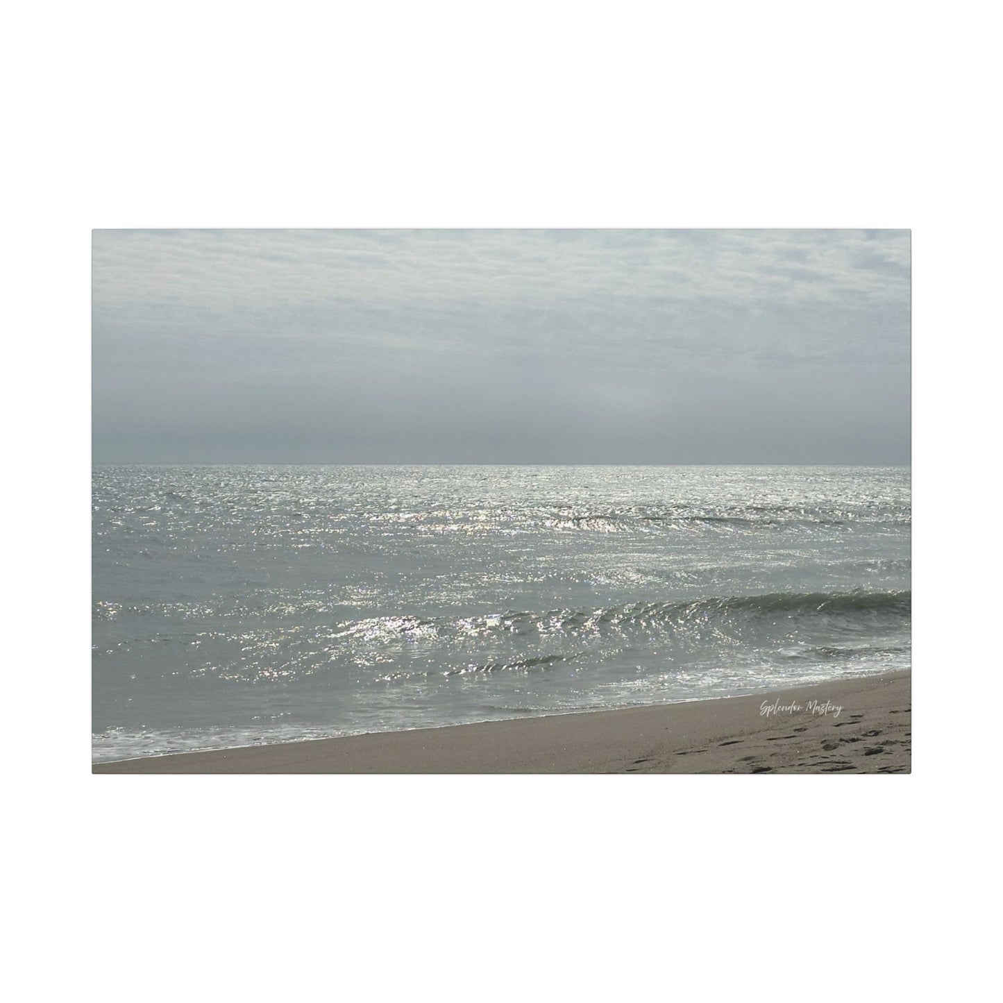 Ocean, Matte Canvas, Stretched, 0.75"