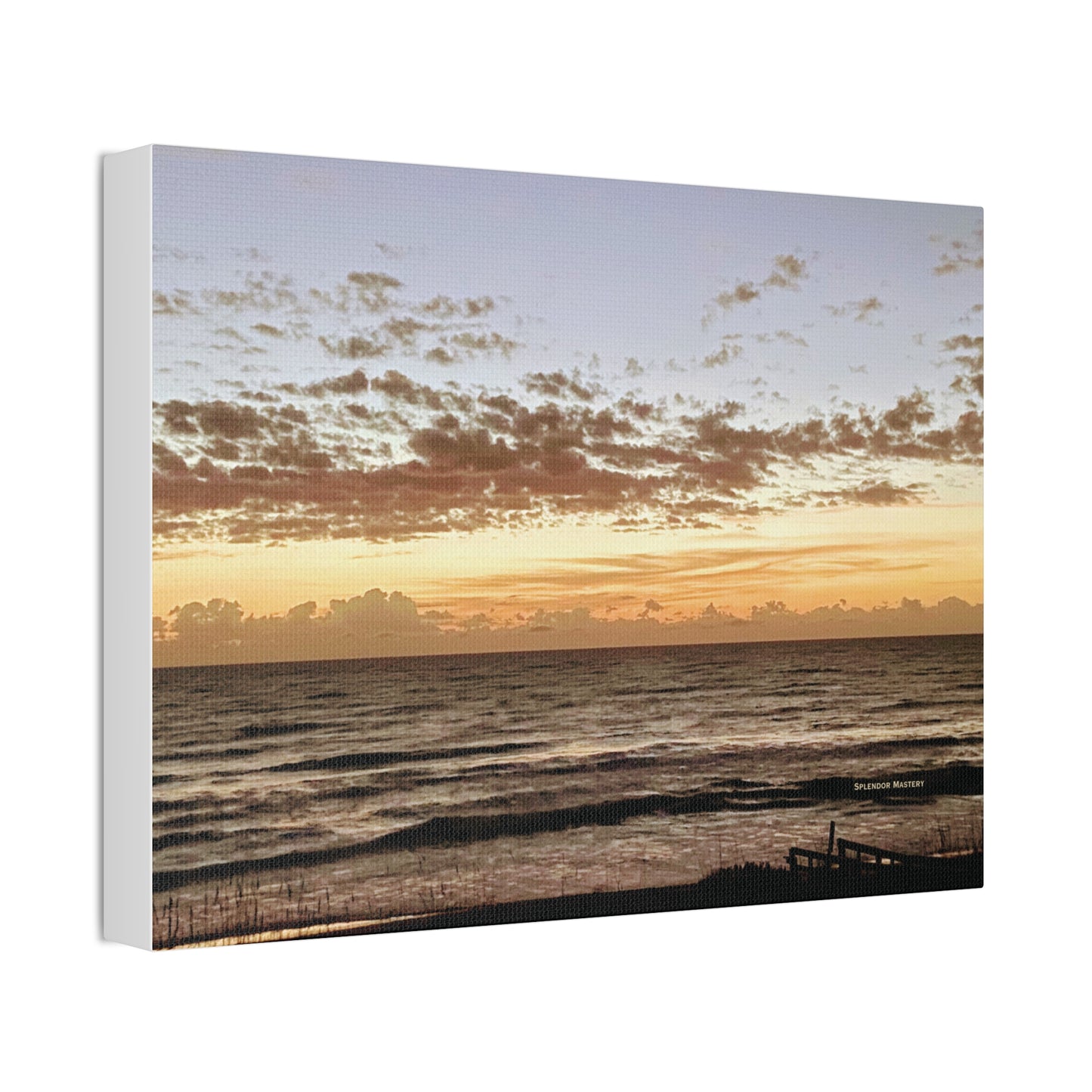 Ocean, Canvas Stretched, 1.5''