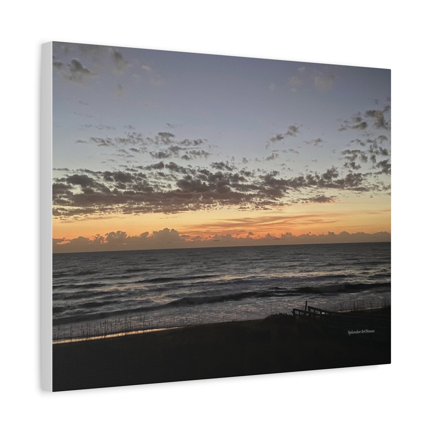 Ocean, Matte Canvas, Stretched, 1.25"