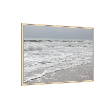 Ocean - Matte Canvas, Framed (Natural)