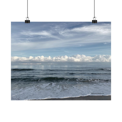 Ocean, Matte Horizontal Poster