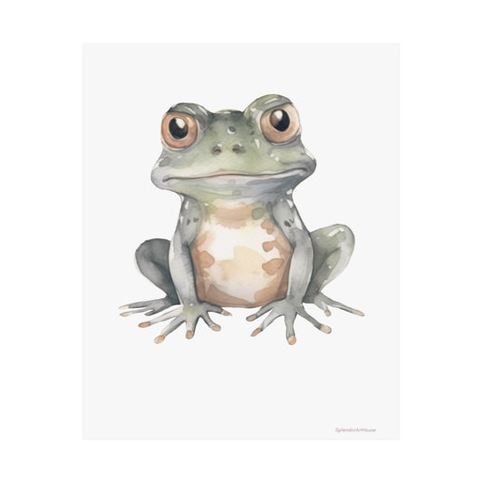 Frog, Matte Vertical Poster