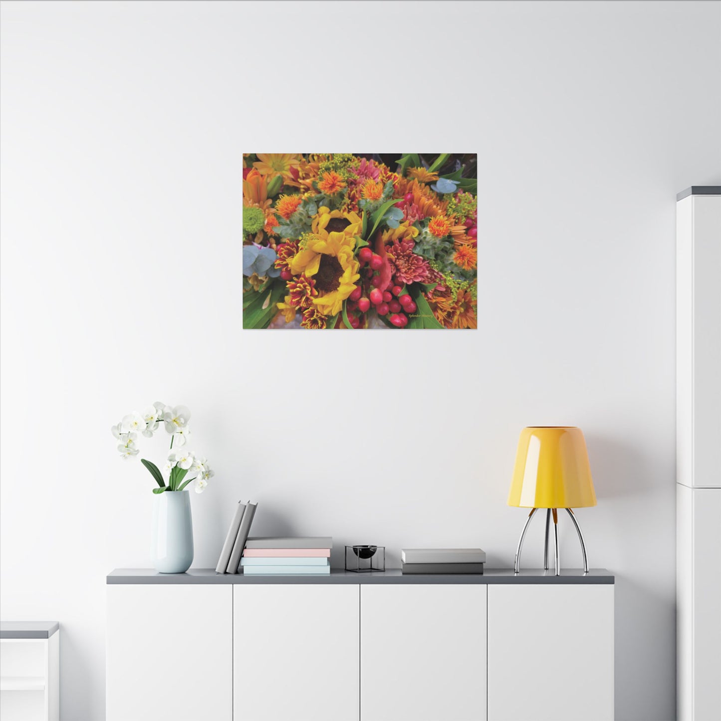 Floral, Matte Canvas, Stretched, 0.75"