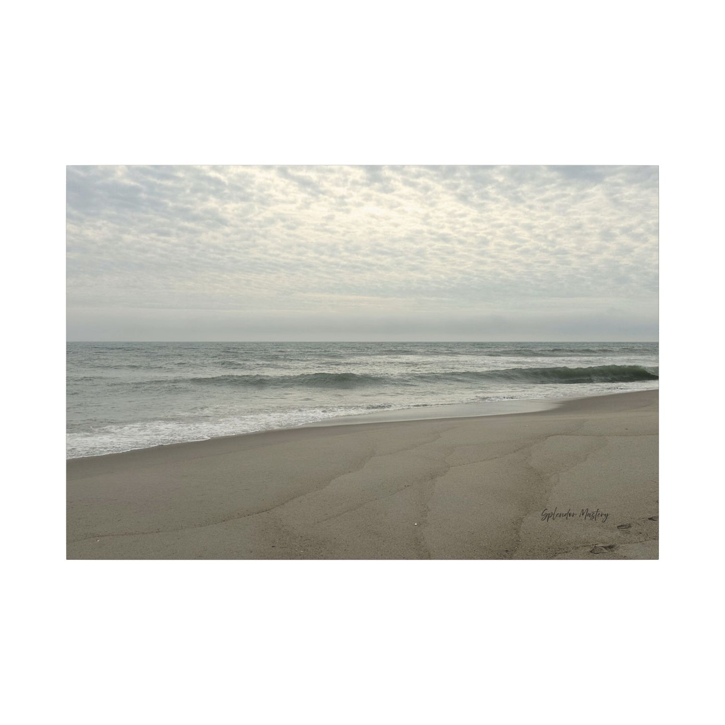 Ocean, Matte Canvas, Stretched, 0.75"