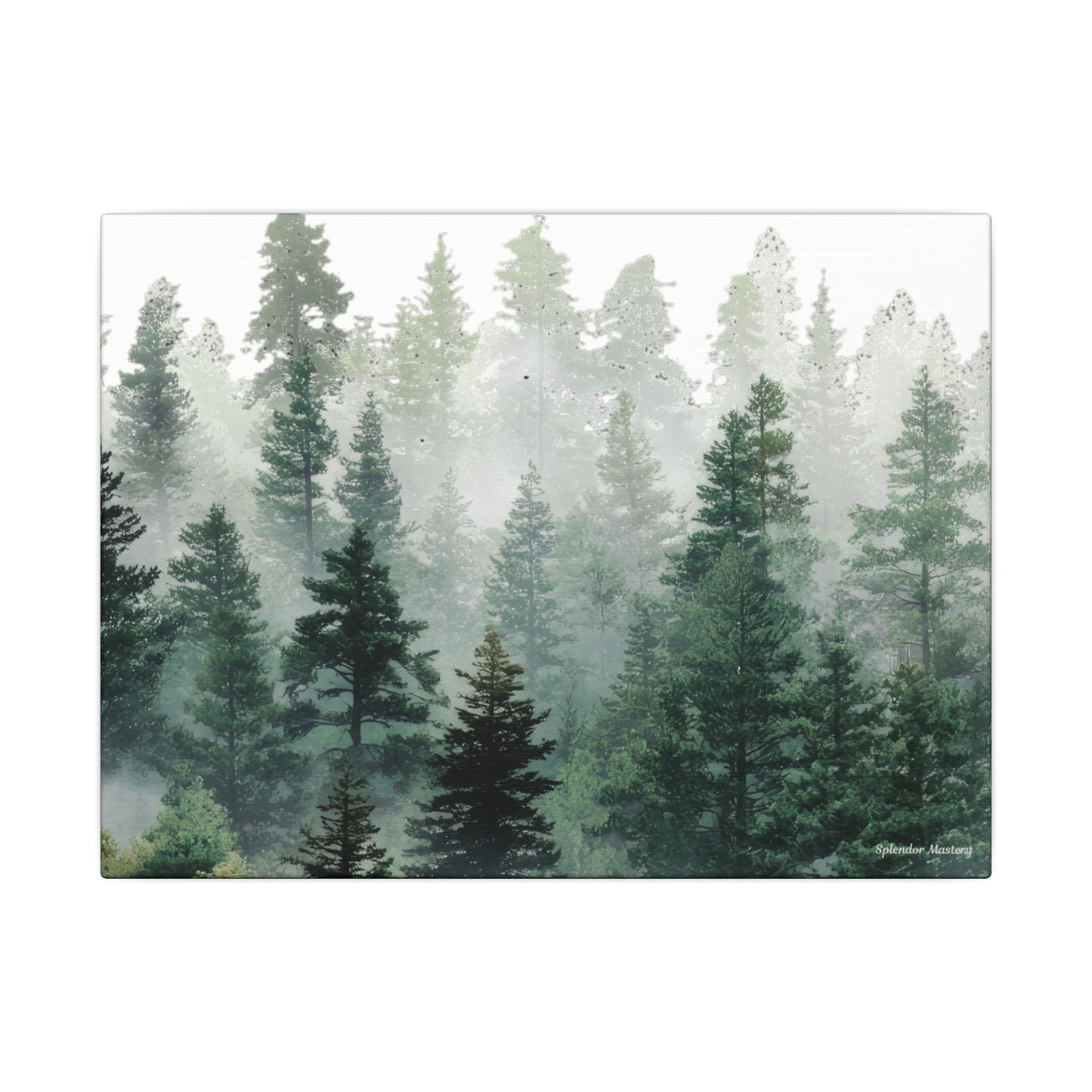 Forest Trees, Matte Canvas, Stretched, 0.75"