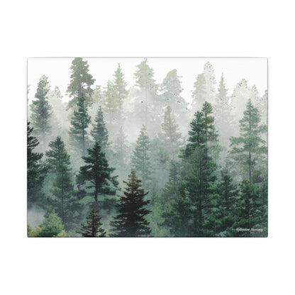 Forest Trees, Matte Canvas, Stretched, 0.75"