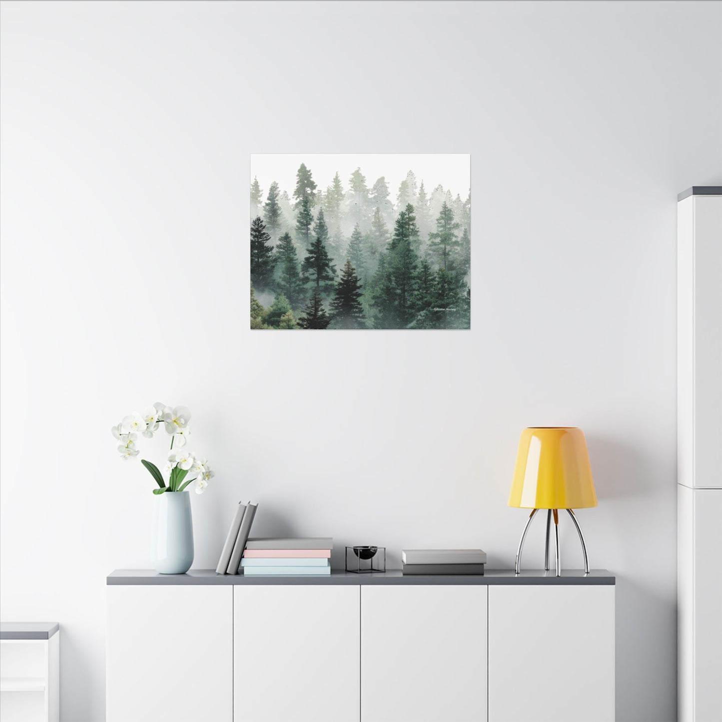 Forest Trees, Matte Canvas, Stretched, 0.75"