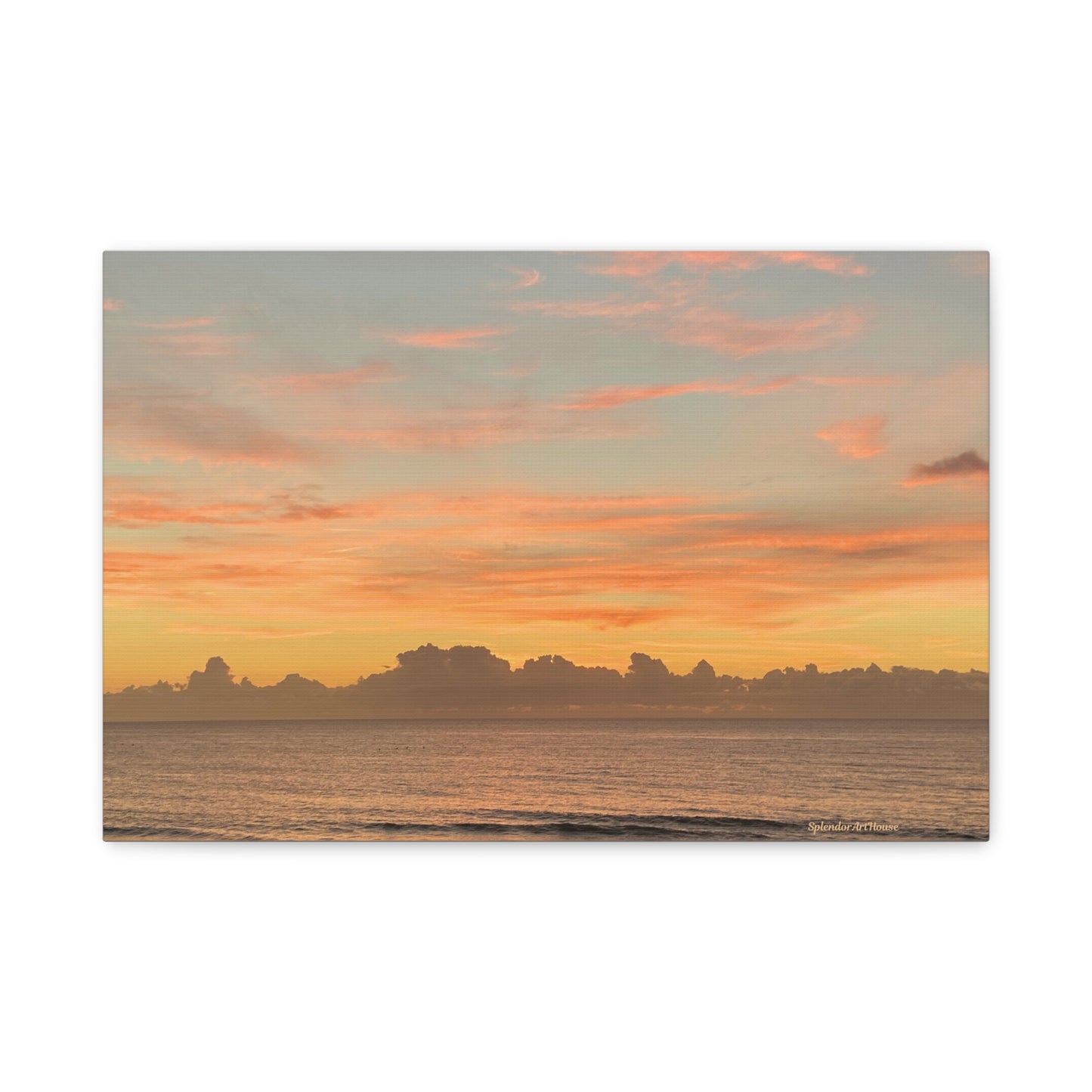 Ocean, Matte Canvas, Stretched, 1.25"