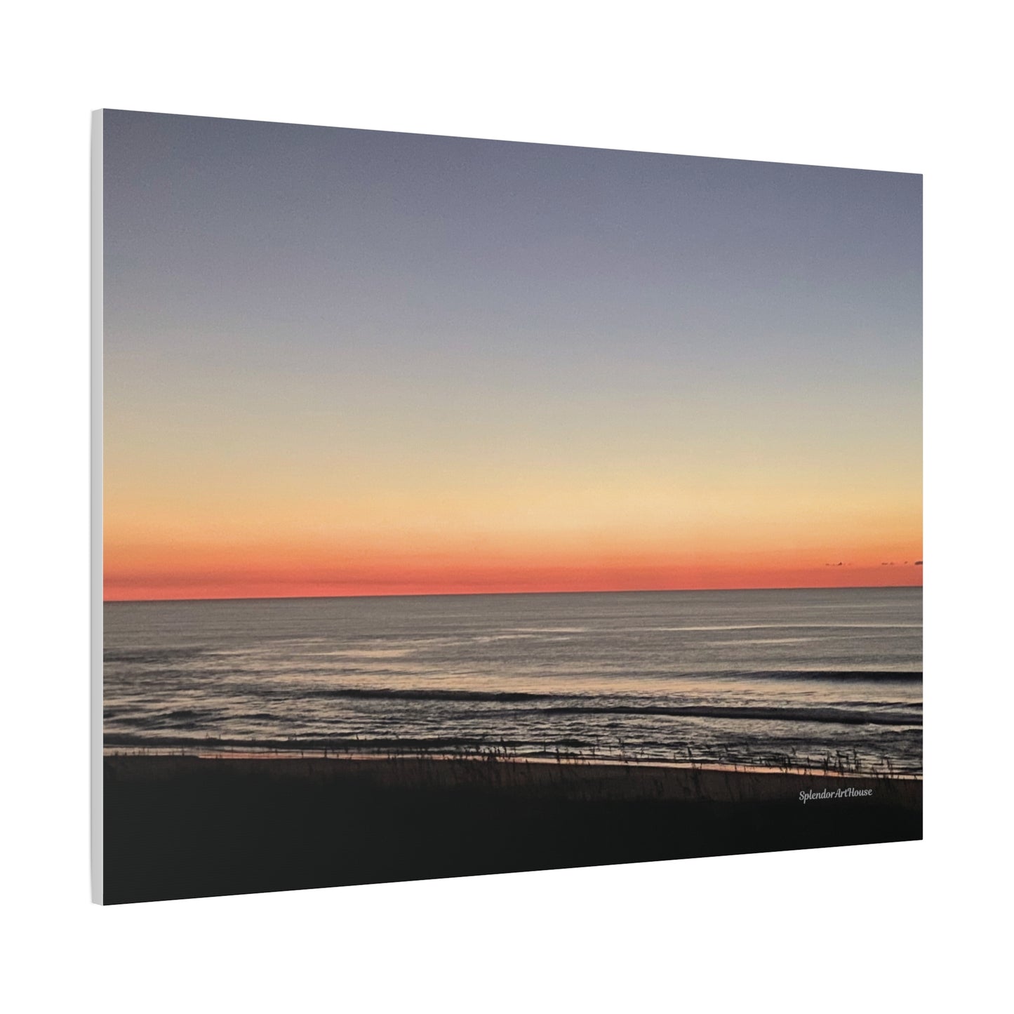 Ocean, Matte Canvas, Stretched, 1.25"