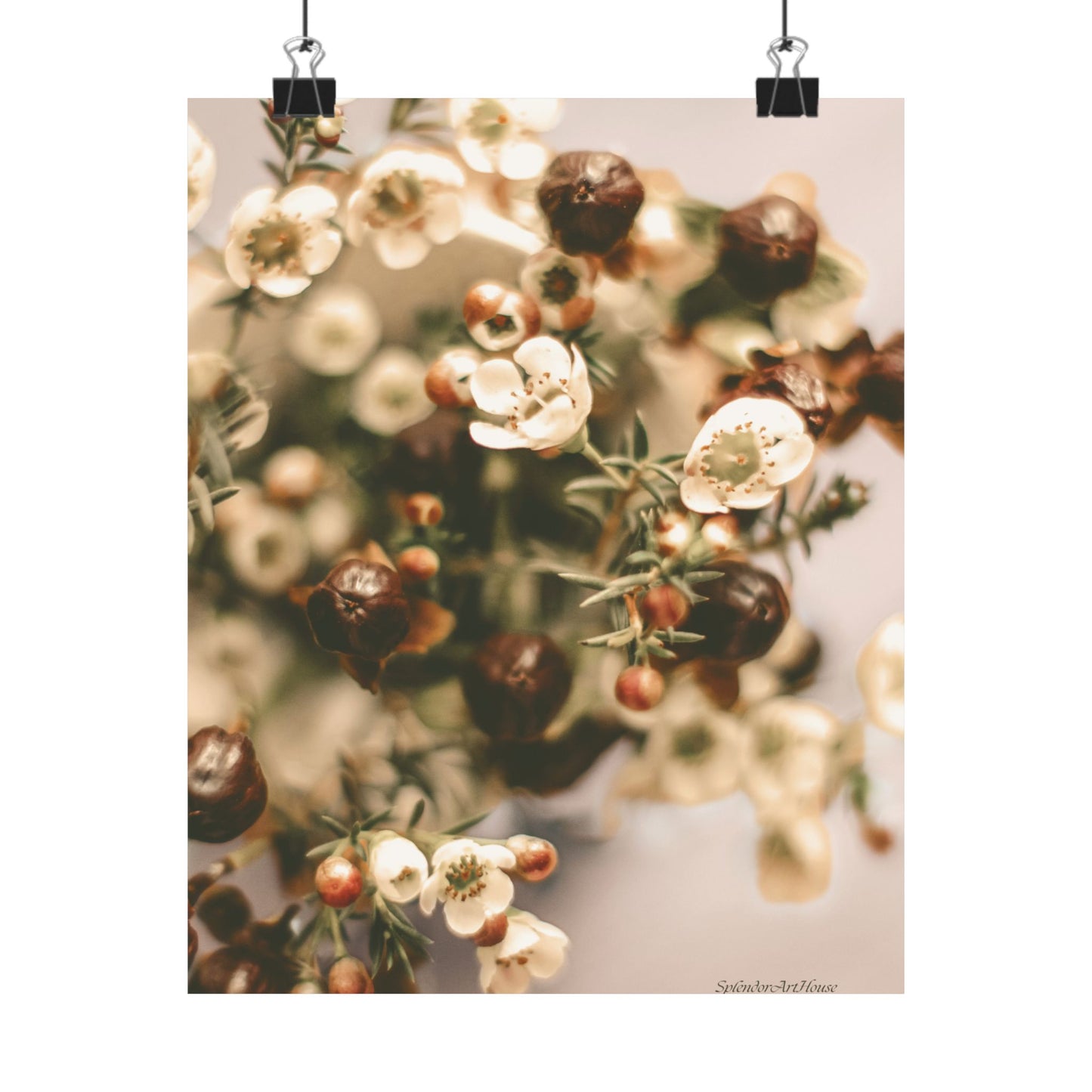 Floral, Matte Vertical Poster