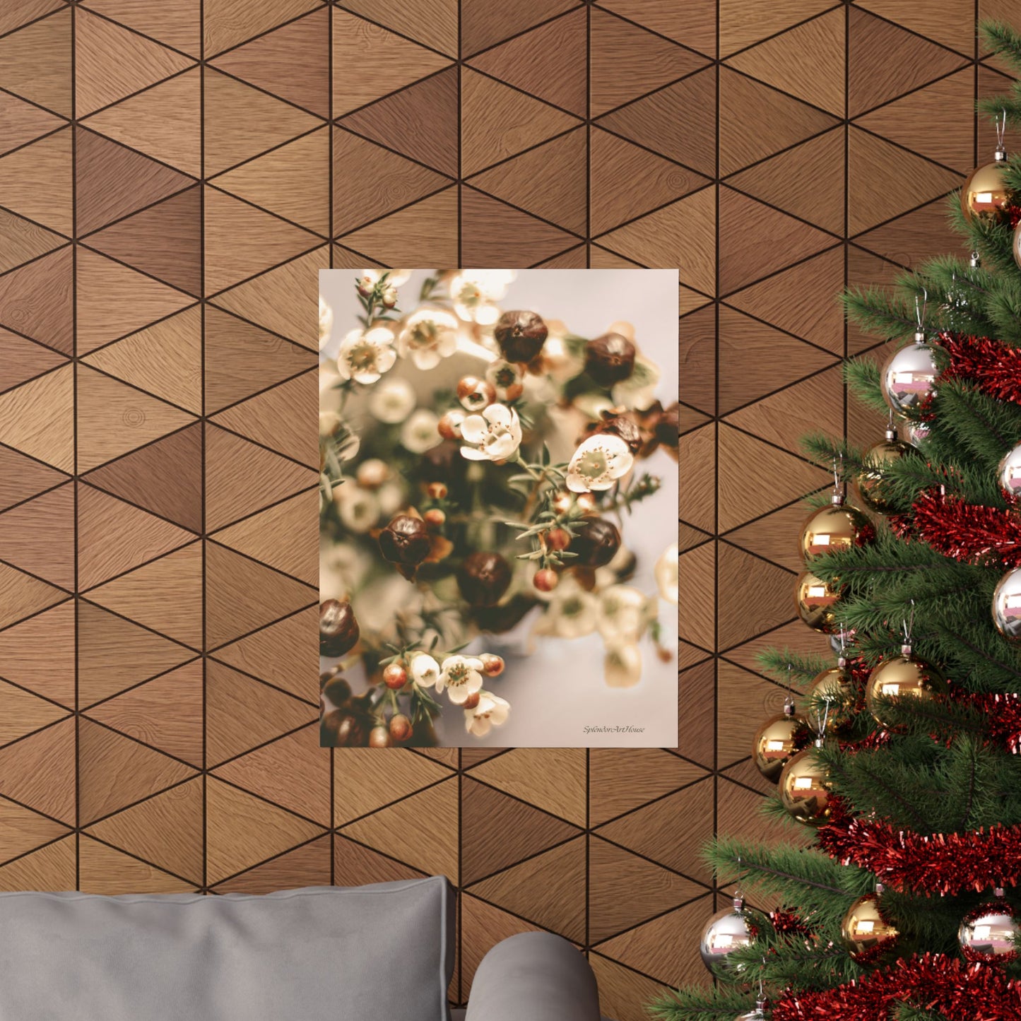 Floral, Matte Vertical Poster