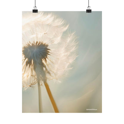 Floral, Matte Vertical Poster