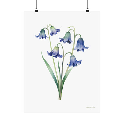 Floral, Matte Vertical Poster