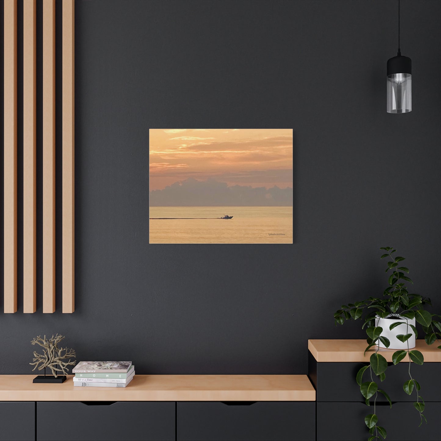 Sunset, Matte Canvas, Stretched, 1.25"