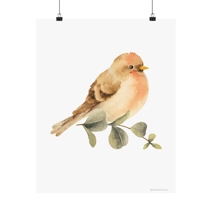 Bird, Matte Vertical Poster