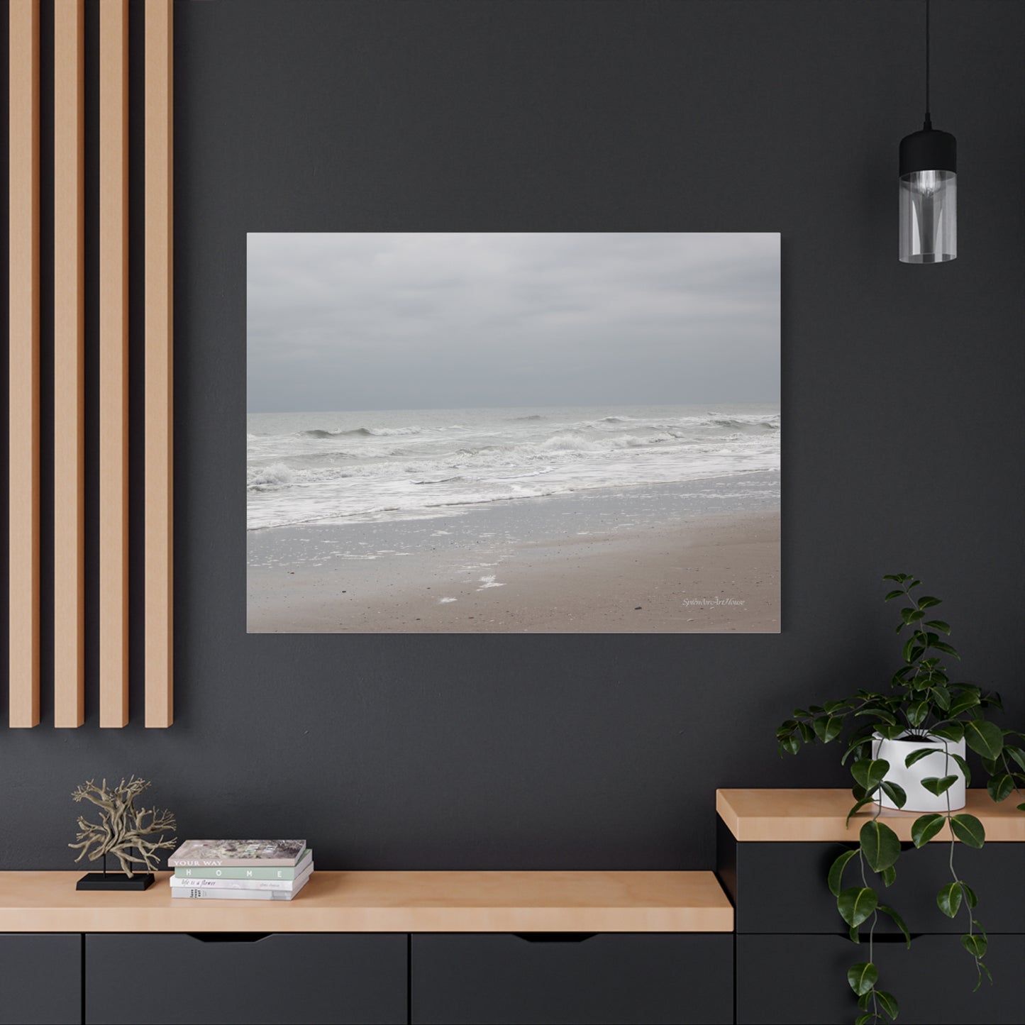 Ocean, Matte Canvas, Stretched, 1.25"