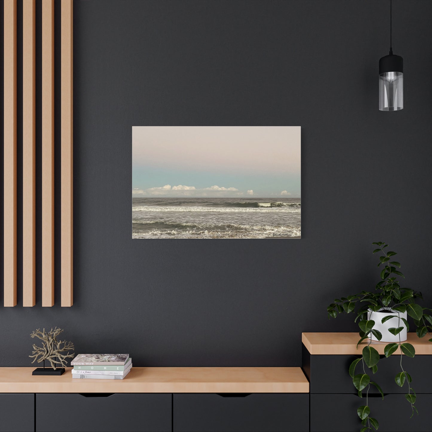 Ocean, Matte Canvas, Stretched, 1.25"