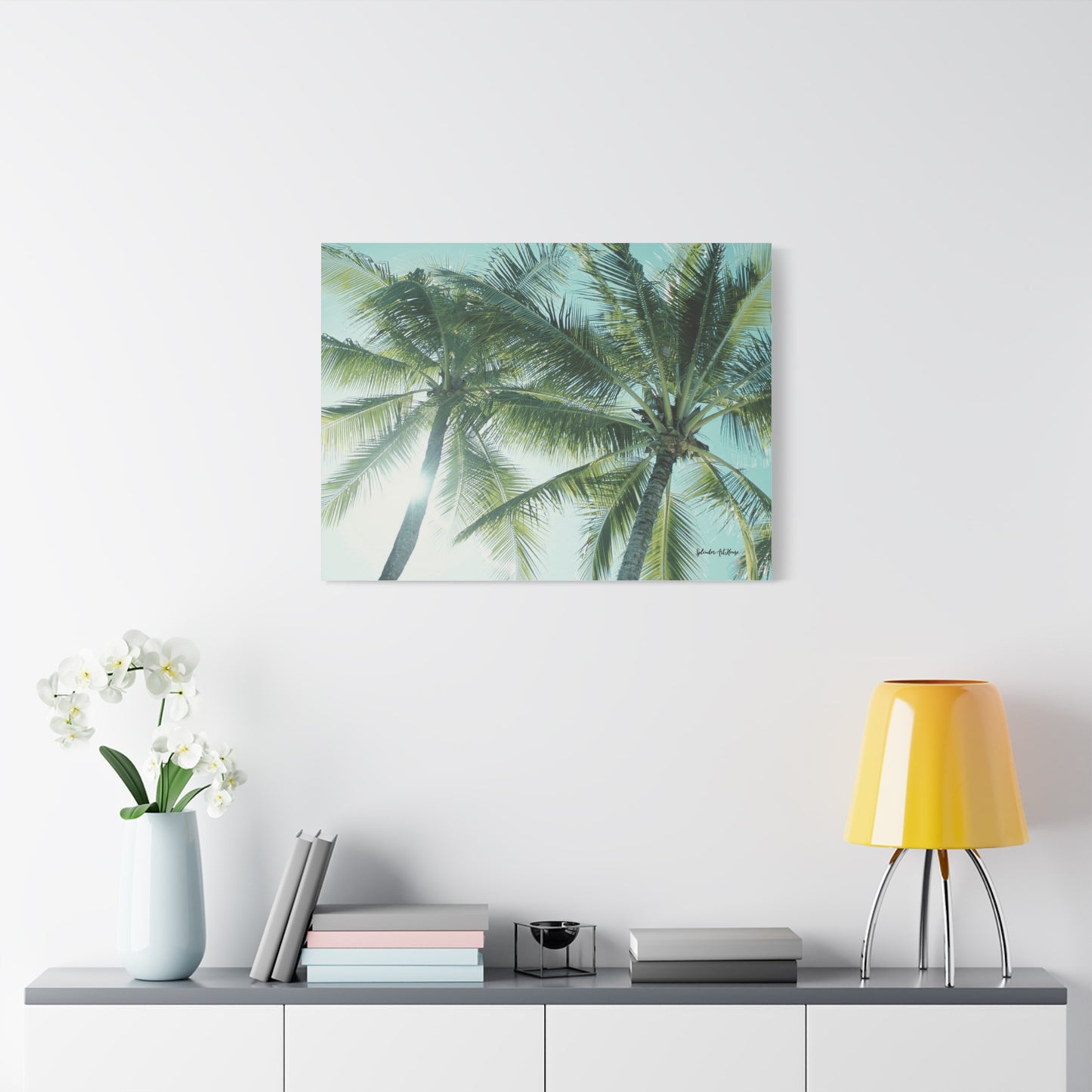 Palm Trees, Matte Canvas, Stretched, 1.25"