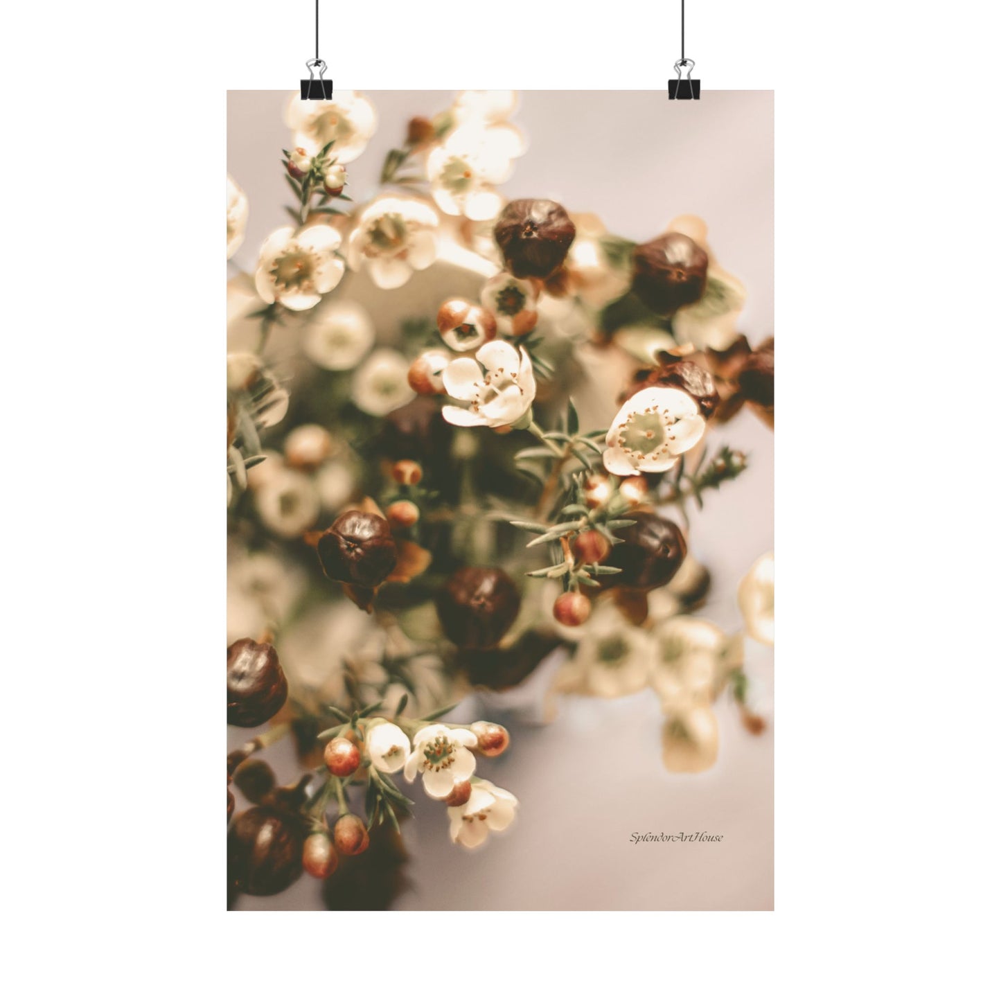 Floral, Matte Vertical Poster