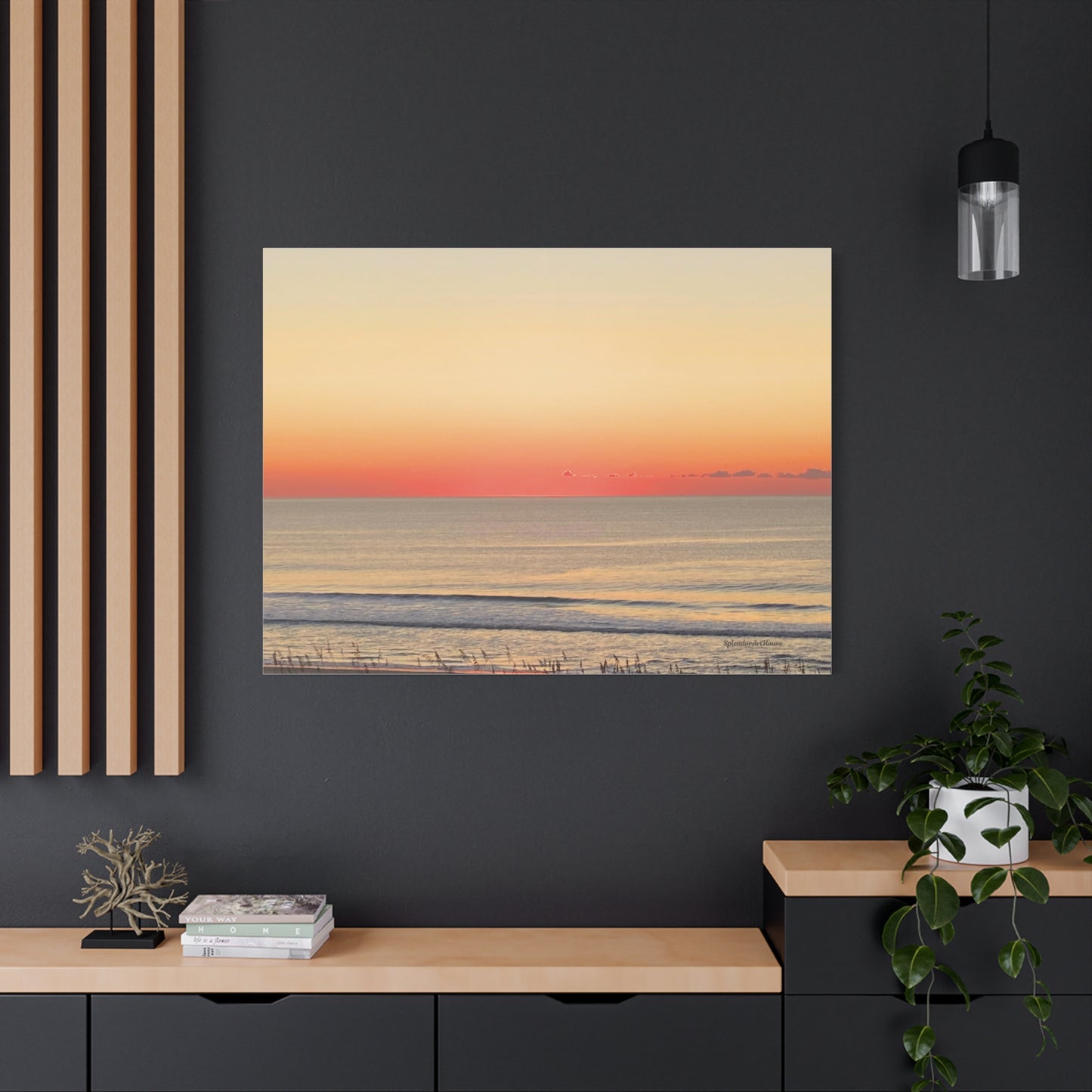 Ocean, Matte Canvas, Stretched, 1.25"