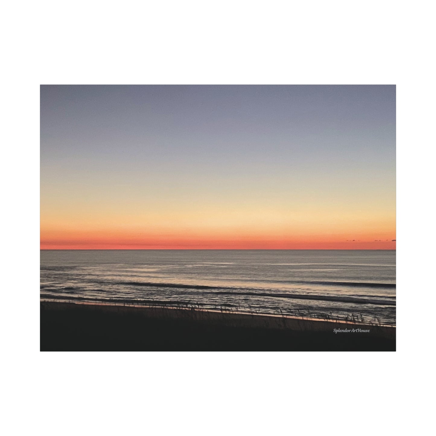 Ocean, Matte Canvas, Stretched, 1.25"