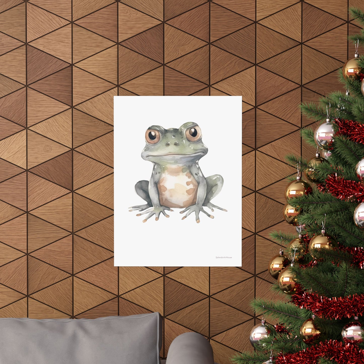 Frog, Matte Vertical Poster