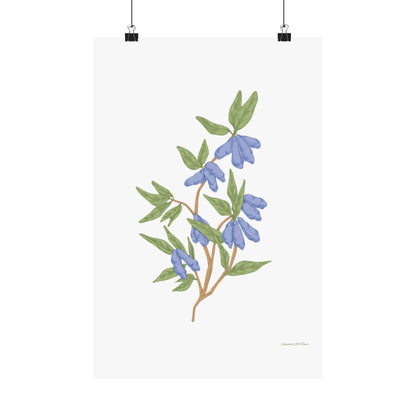 Floral, Matte Vertical Poster