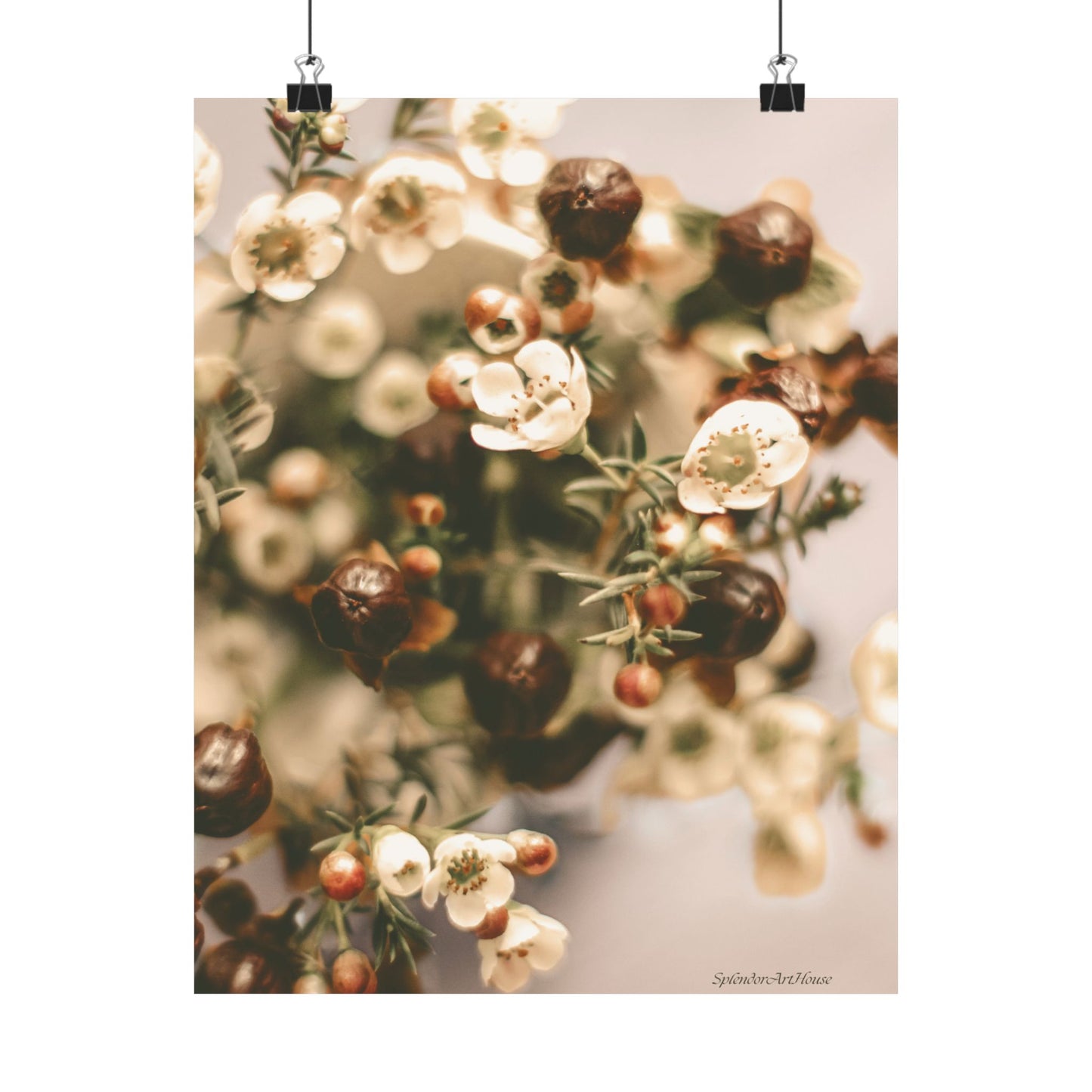 Floral, Matte Vertical Poster