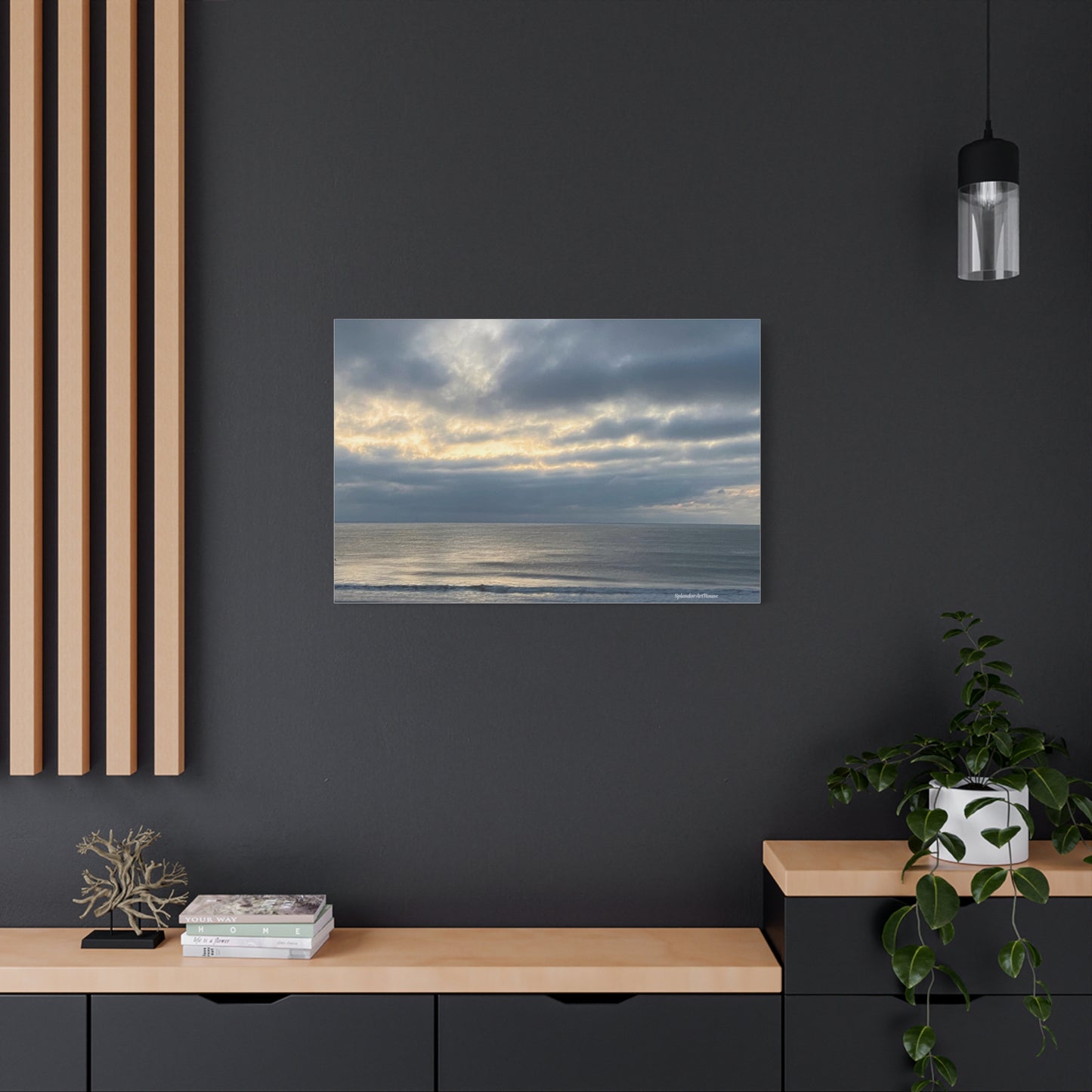 Ocean, Matte Canvas, Stretched, 1.25"