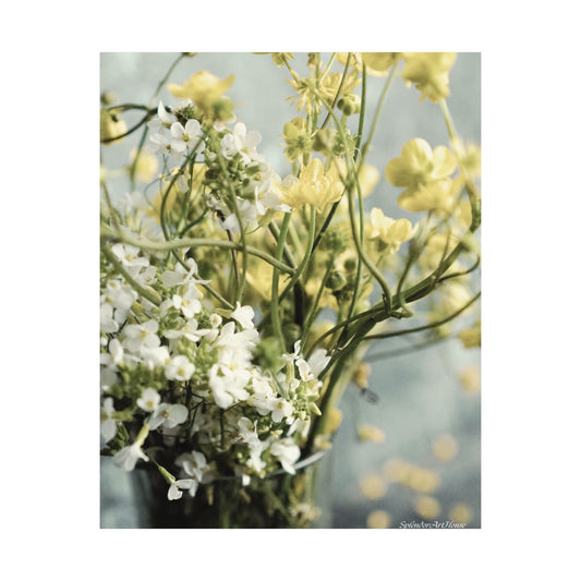 Floral, Matte Vertical Poster