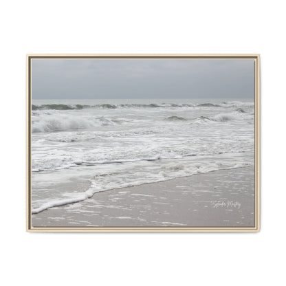 Ocean - Matte Canvas, Framed (Natural)