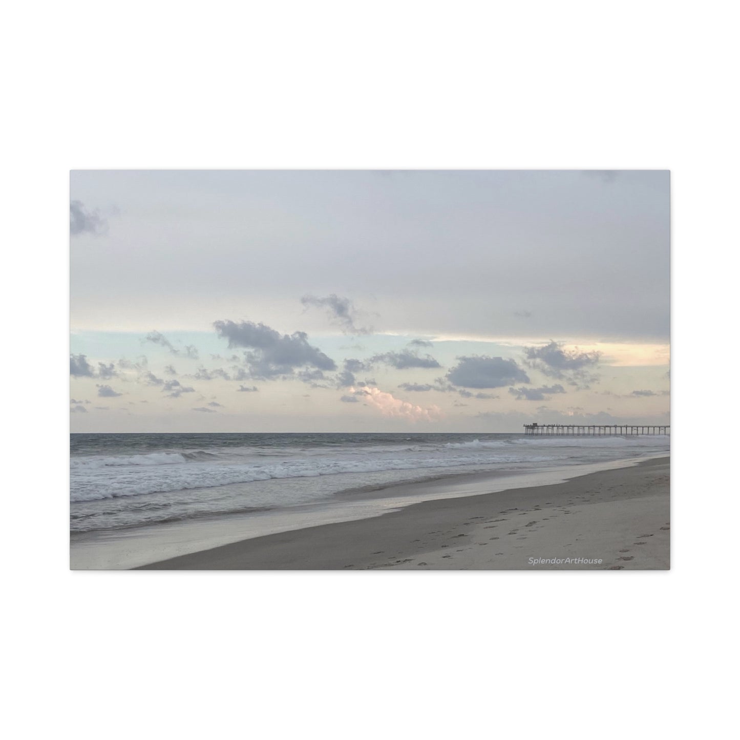 Ocean, Matte Canvas, Stretched, 1.25"