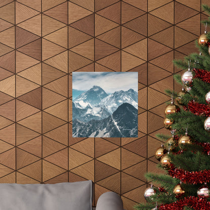 Mountain Landscape, Matte Horizontal Poster