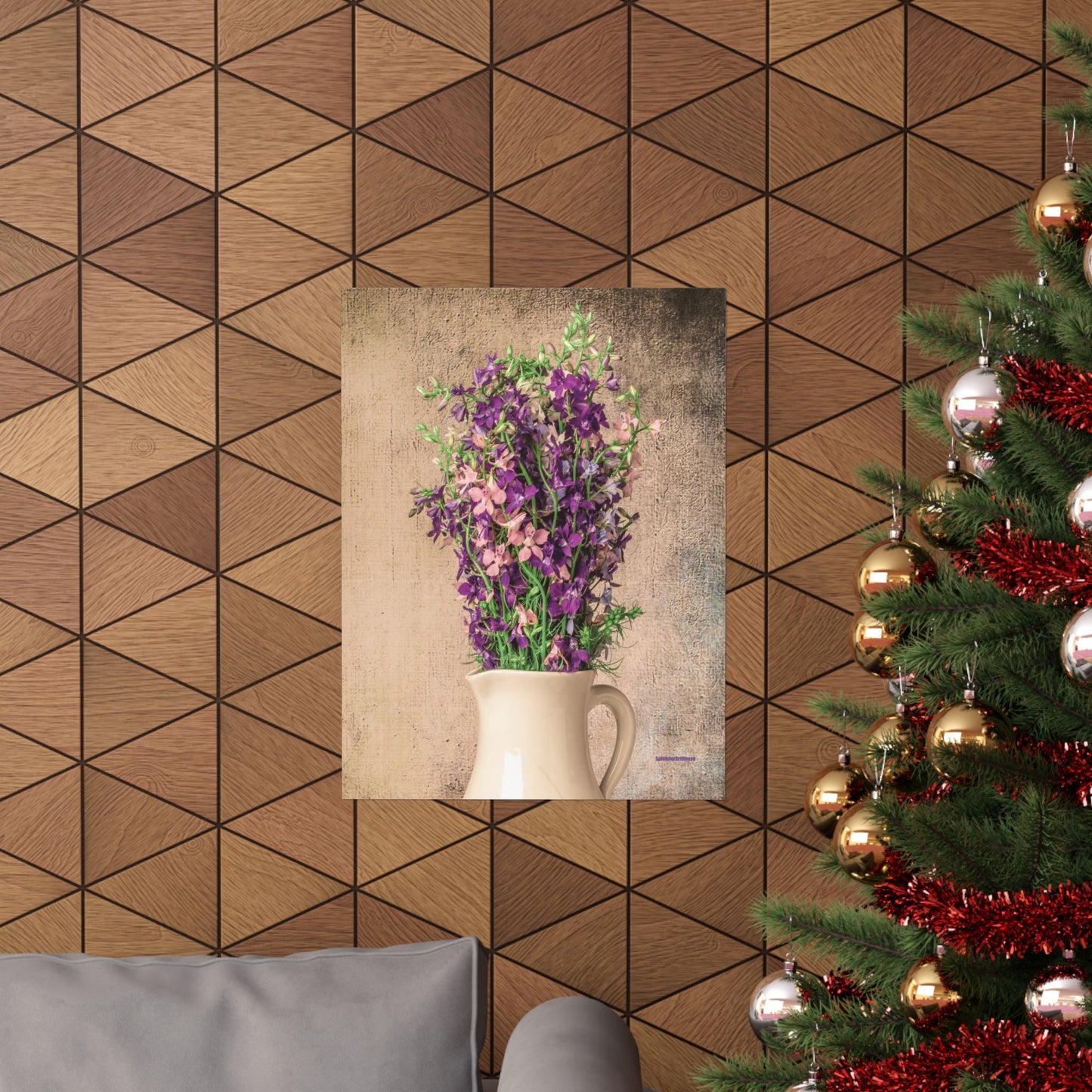 Floral, Matte Vertical Poster