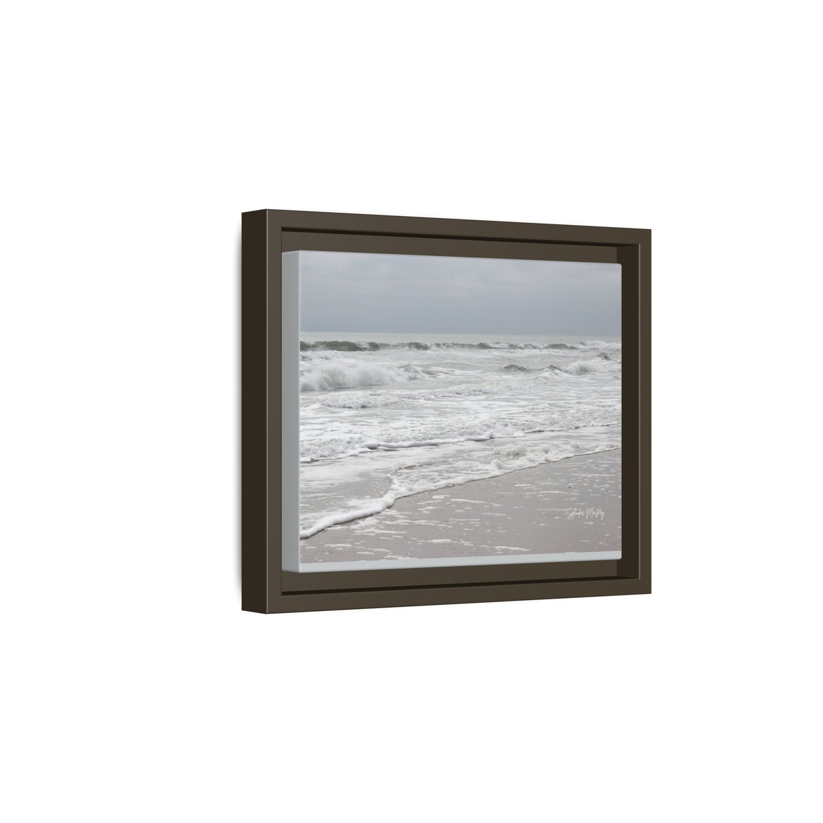 Ocean - Matte Canvas, Framed (Natural)