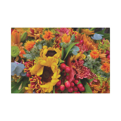 Floral, Matte Canvas, Stretched, 0.75"