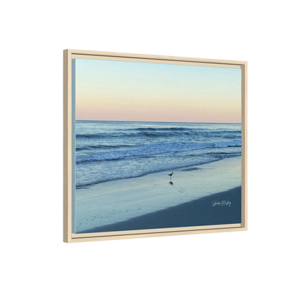 Ocean, Matte Canvas, Framed (Natural)