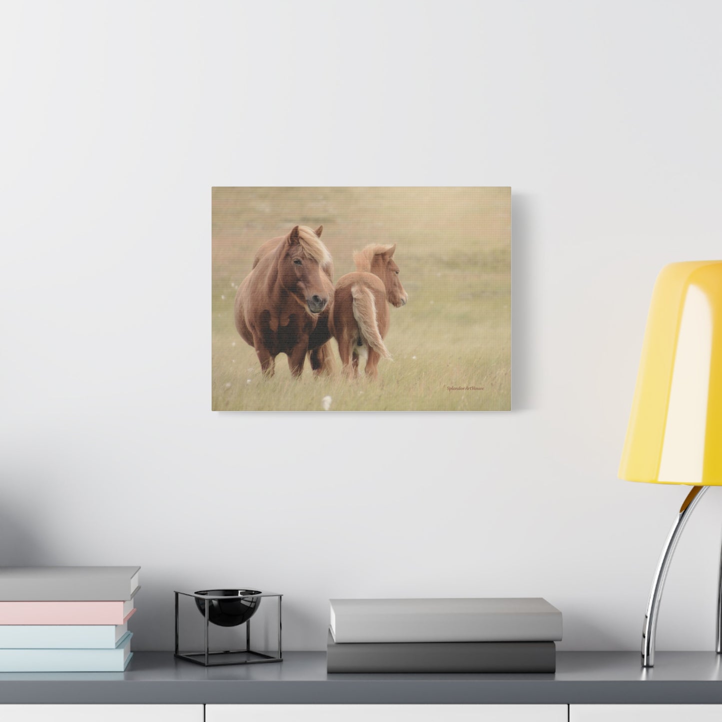 Wild Horses, Matte Canvas, Stretched, 1.25"